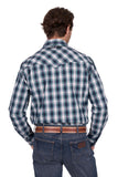 Wrangler Mens Dustin Logo Ls Shirt [sz:xs]