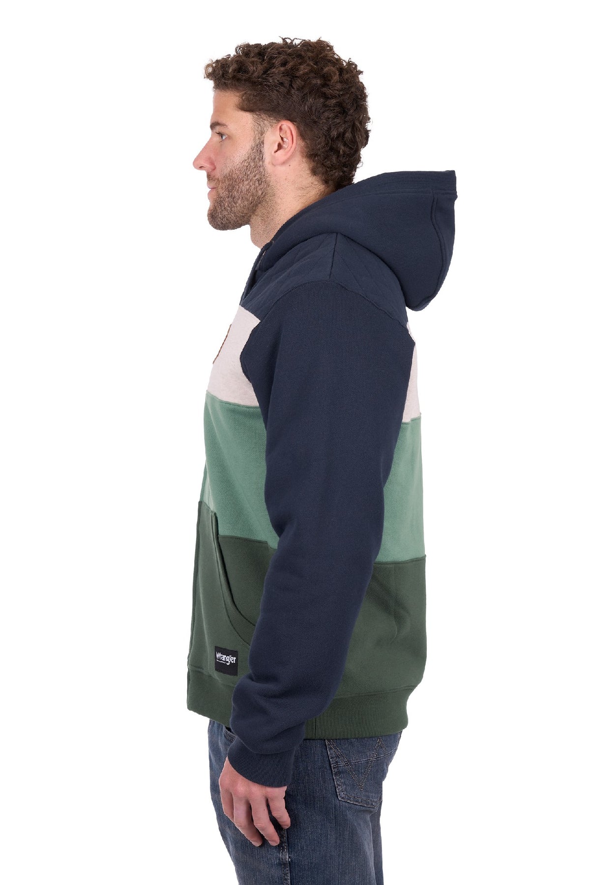 Wrangler Mens Dwayne Zip Up Hoodie [sz:m]