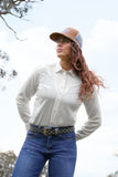 Wrangler Womens Bridget Western Ls Shirt [sz:8]