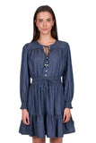 Wrangler Womens Melissa Ls Dress [sz:8]