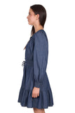 Wrangler Womens Melissa Ls Dress [sz:8]