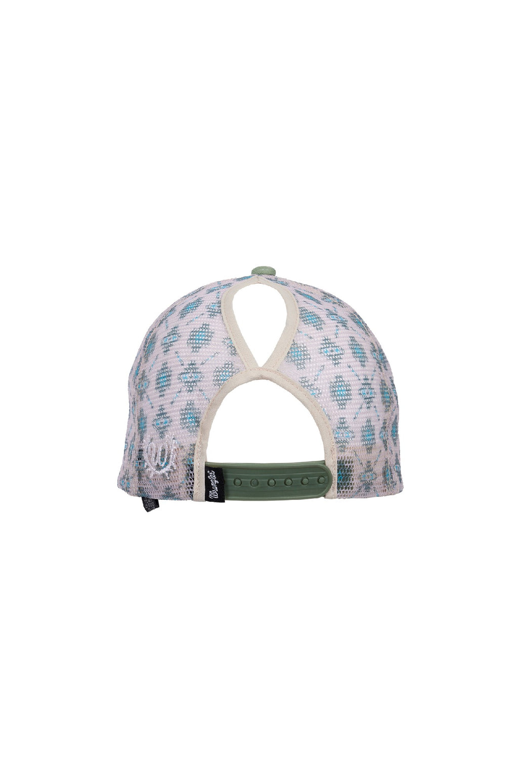 Wrangler Nat Hp Ponytail Trucker Cap
