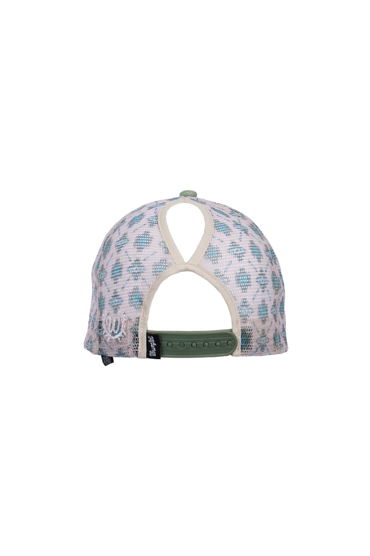 Wrangler Nat Hp Ponytail Trucker Cap