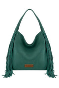 Wrangler Shiloh Fringe Studded Bag - Turquoise