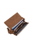 Wrangler Indiana Wallet Clutch Bag - Tan