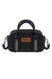 Wrangler Whipstitch Mini Crossbody Bag - Black