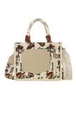 Wrangler Rodeo Print Crossbody Bag - Natural