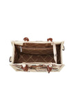 Wrangler Rodeo Print Crossbody Bag - Natural