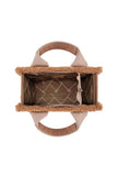 Wrangler Sherpa Logo Sml Crossbody Bag - Camel