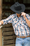 Pure Western Storm Hat - Black [sz:53cm]