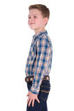 Pure Western Boys Todd Ls Shirt [sz:4]