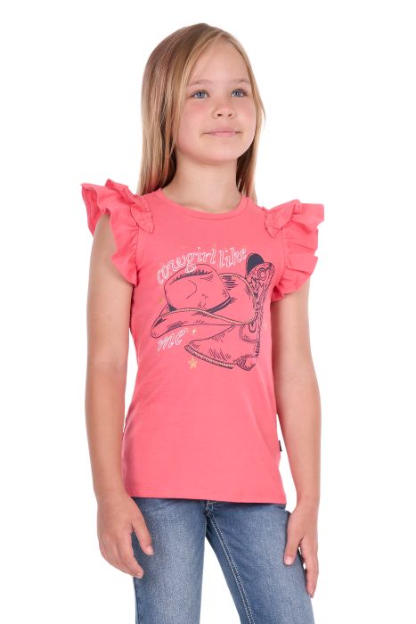 Pure Western Girls Alira Ss Tee [sz:4]