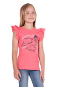 Pure Western Girls Alira Ss Tee [sz:4]