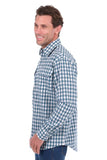 Hard Slog Mens River 1/2 Plkt Ls Shirt [sz:xs]