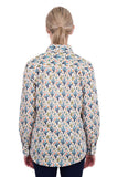 Hard Slog Wmns Alba 1/2 Plkt Ls Shirt [sz:12]