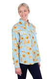 Hard Slog Wmns Sunday 1/2 Plkt Ls Shirt [sz:8]