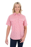 Hard Slog Wmns Raquel 1/2 Plkt Ss Shirt [sz:10]