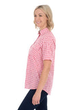 Hard Slog Wmns Raquel 1/2 Plkt Ss Shirt [sz:10]
