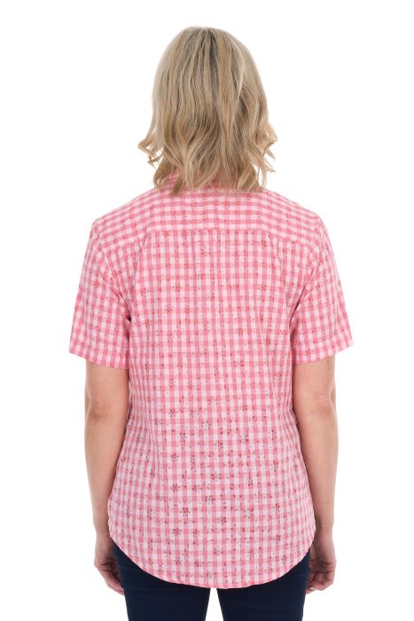Hard Slog Wmns Raquel 1/2 Plkt Ss Shirt [sz:10]