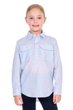 Hard Slog Kids Lillia 1/2 Plkt Ls Shirt [sz:4]