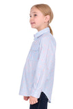Hard Slog Kids Lillia 1/2 Plkt Ls Shirt [sz:4]