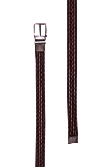 Thomas Cook Chandler Reversible Belt - Choc/tan [sz:xs]