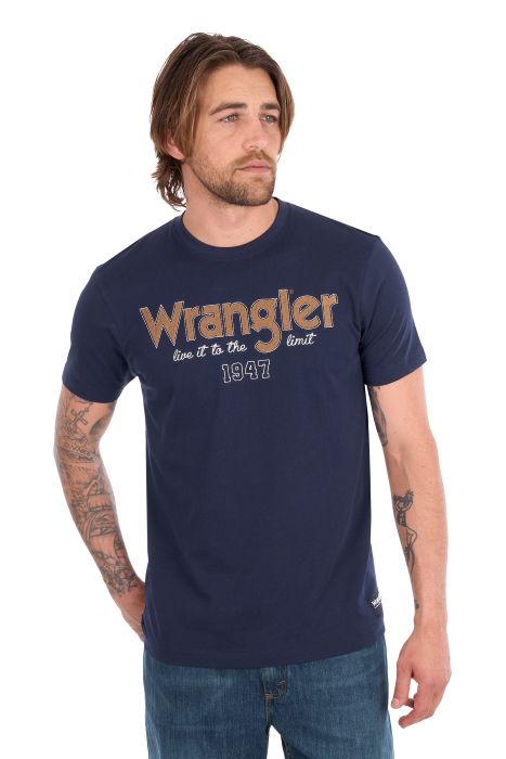 Wrangler Mens Kevin Ss Tee [sz:xs]