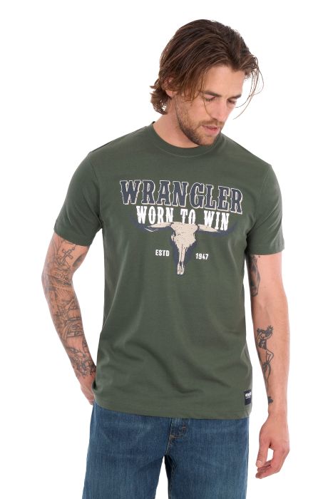 Wrangler Mens Scott Ss Tee [sz:m]