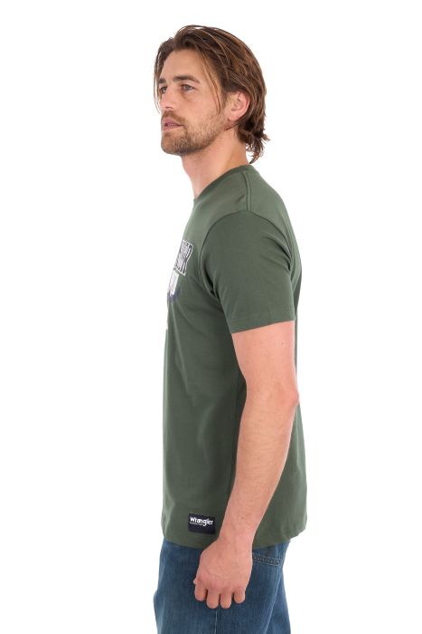 Wrangler Mens Scott Ss Tee [sz:m]
