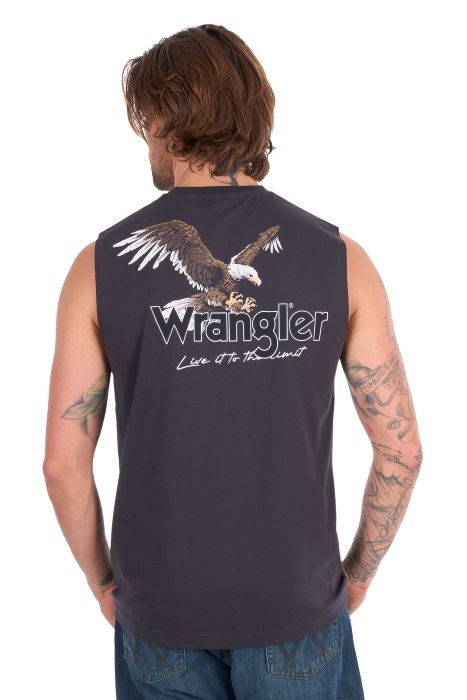 Wrangler Mens Paul Muscle Tank [sz:xs]