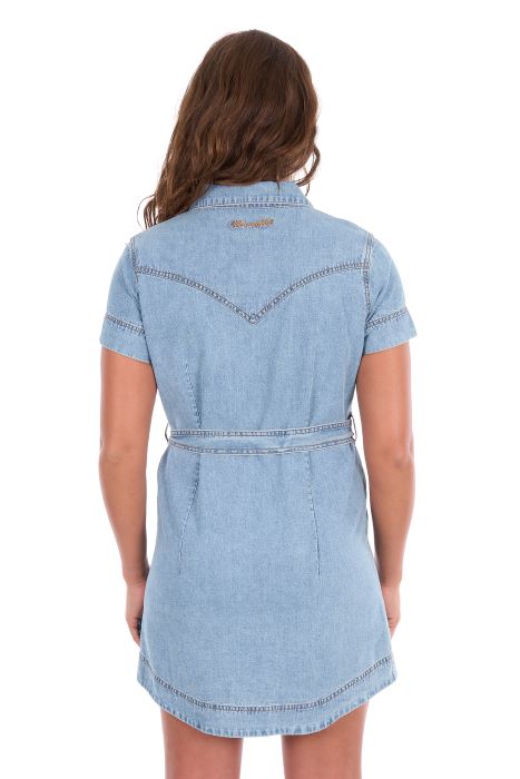 Wrangler Womens Marla Ss Dress [sz:8]