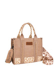 Wrangler Leopard Print Crossbody Bag - Tan