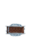 Wrangler Leopard Print Crossbody Bag - Blue