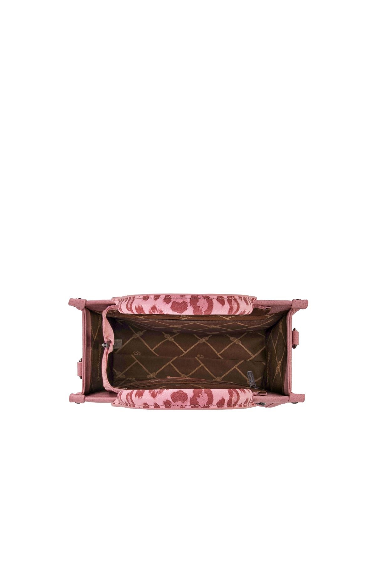 Wrangler Leopard Print Crossbody Bag - Pink