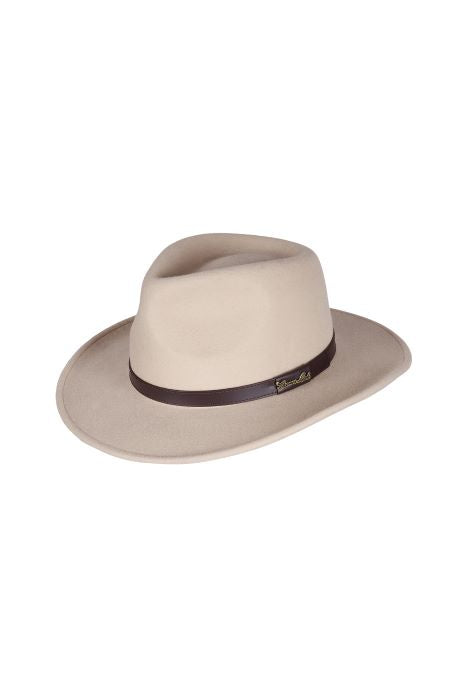 Thomas Cook Bendigo Crushable Hat - Light Cream [sz:s]