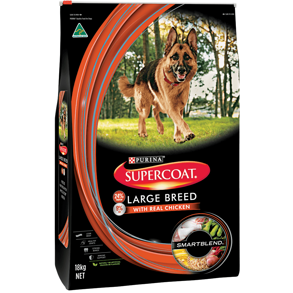 Supercoat Dog Adult Large Breed 18kg
